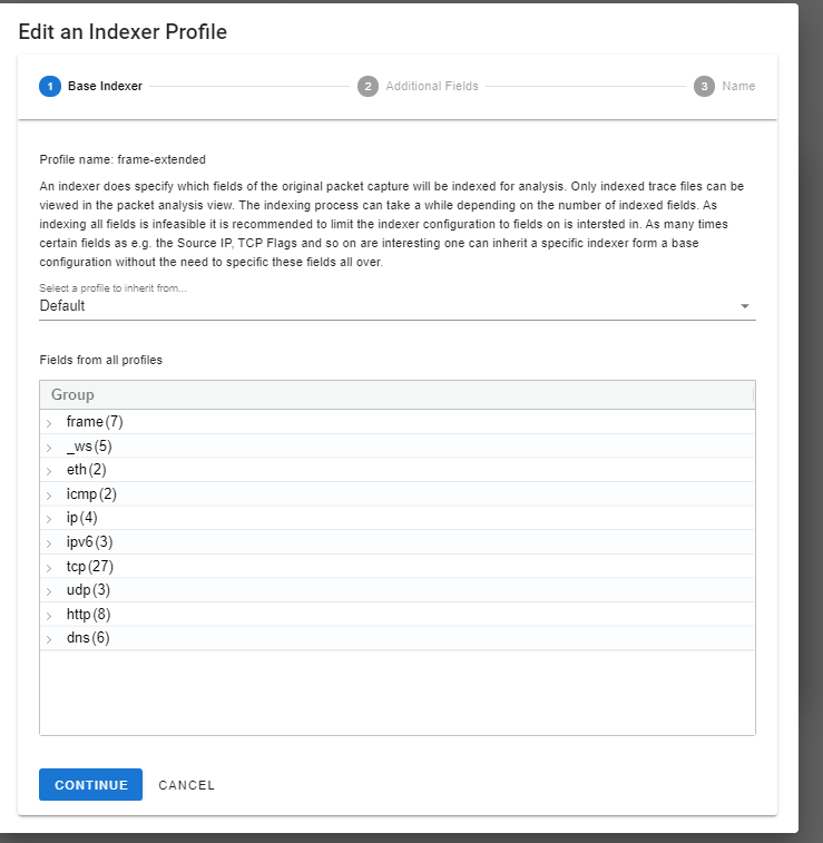 Default Indexer Fields