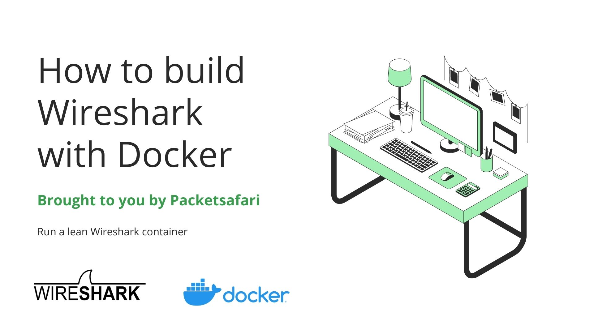 How to build Wireshark tools in a docker container